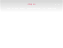 Tablet Screenshot of mimijumi.com